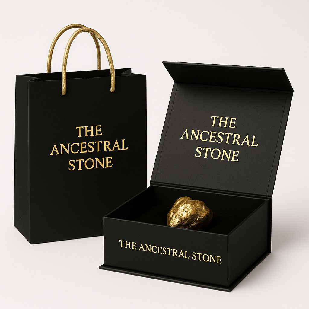 The Ancestral Stone – Golden Cosmic Energy Fragment