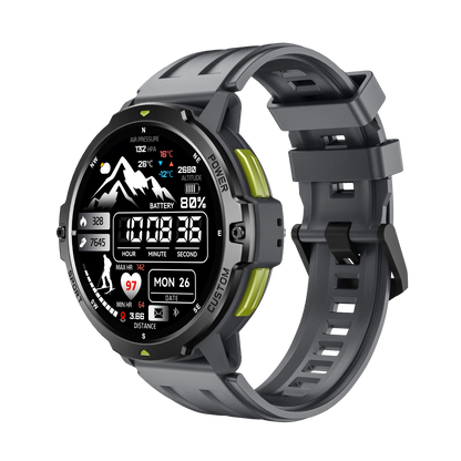 NEW 2025 GPS Smartwatchs 1.46" AMOLED Screen Compass Barometric Altimeter 580mAh Battery 5ATM Outdoor sports Smart Watch For Men