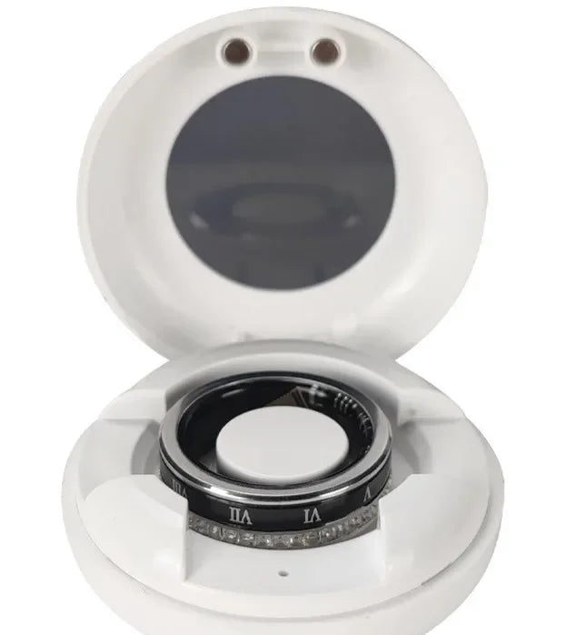 Waterproof Smart Ring Sport Tracker Health Monitoring Bluetooth Bracelet Calorie Sleep Fitness Intelligent Finger Fashion Jewelr