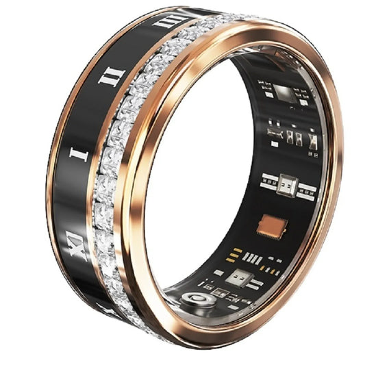 Waterproof Smart Ring Sport Tracker Health Monitoring Bluetooth Bracelet Calorie Sleep Fitness Intelligent Finger Fashion Jewelr