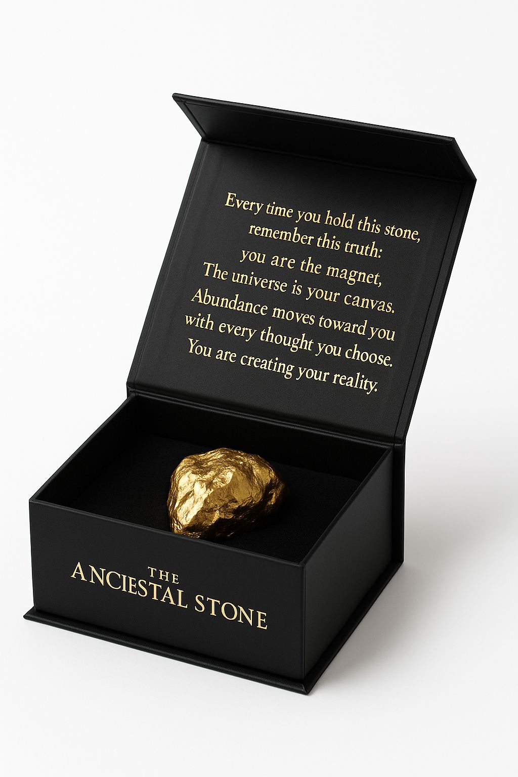 The Ancestral Stone – Golden Cosmic Energy Fragment