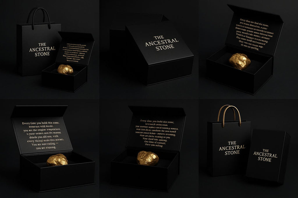 The Ancestral Stone – Golden Cosmic Energy Fragment