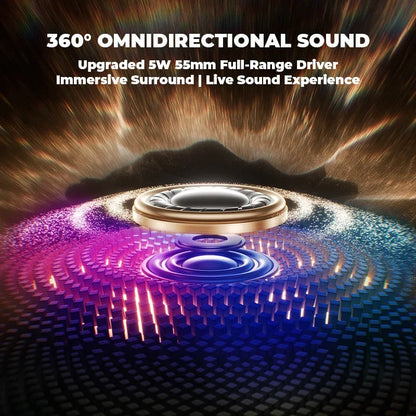 Desktop 4 in 1 Magnetic Phone Holder RGB Rhythmic Lamp Bluetooth 5.3 Speaker Radio 3D Stereoscopic Sound For All Cellphone Mount