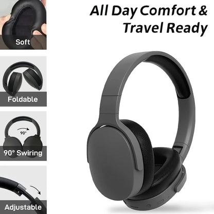 Original Wireless Headsets Bluetooth 5.3 Over-ear Headphone For Samsung iPhone Stereo HiFi Game Earphone With Mic