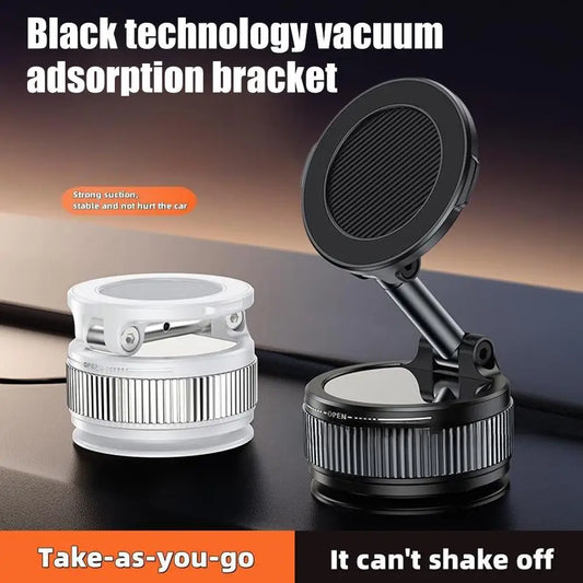 Magnatic Phone Stand Foldable Smartphone Holder Universal Car Wireless Charger Stand Adjustable Magnatic Adsorption Phone Holder